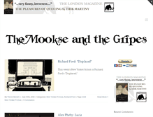 Tablet Screenshot of mookseandgripes.com